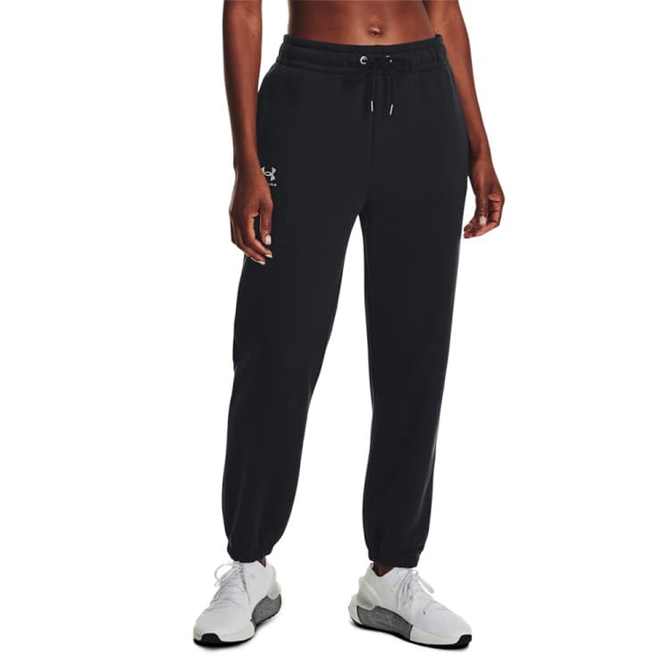Штани жіночі Under Armour Essential Fleece Joggers чорні 1373034-001