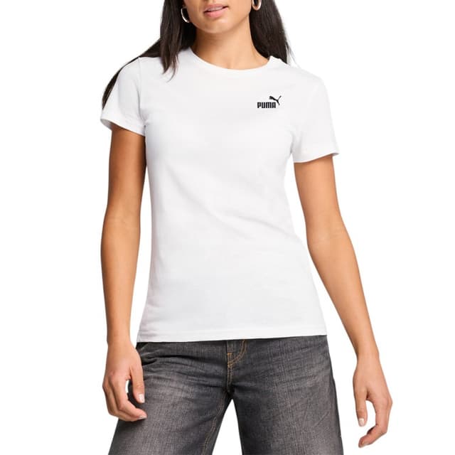 Футболка жіноча Puma ESS Small No. 1 Logo Tee біла 68237202