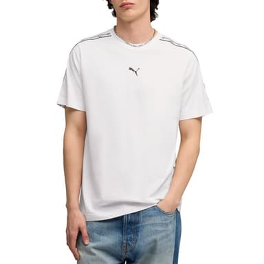 Футболка мужская Puma ESS TAPE Tee белая 69169302