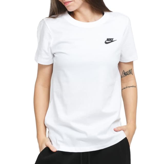 Футболка жіноча Nike W Nsw Club Tee біла DN2393-100 