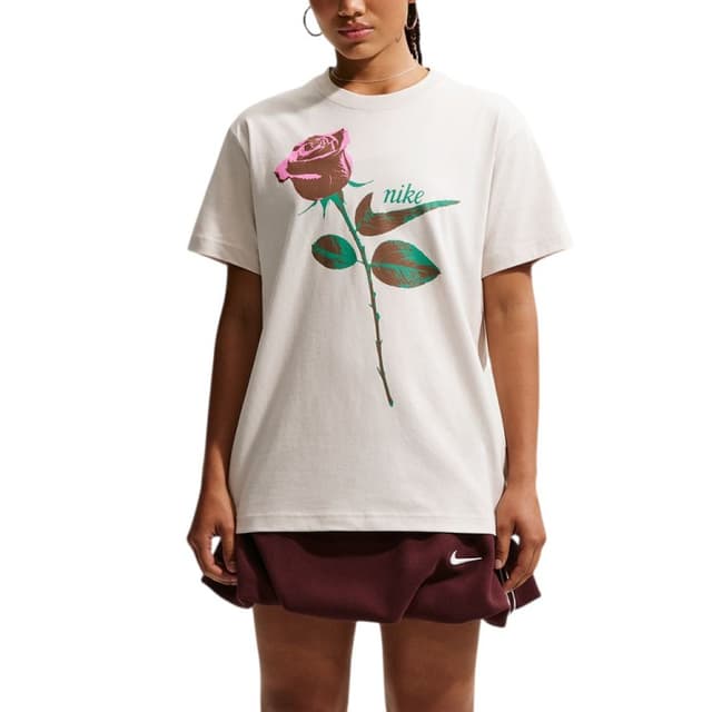 Футболка женская Nike W NSW CLASSIC ST2 TEE бежевая IR7826-072