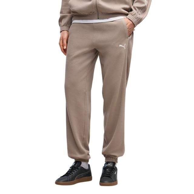 Штани чоловічі Puma CLASS Material Sweatpants cl бежеві 69430081