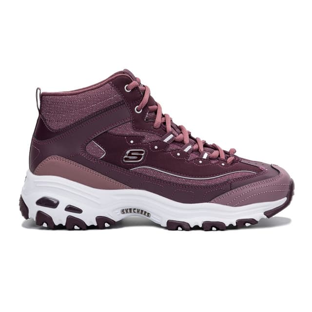 Ботинки женские Skechers D'lites бордовые 66666244 BURG