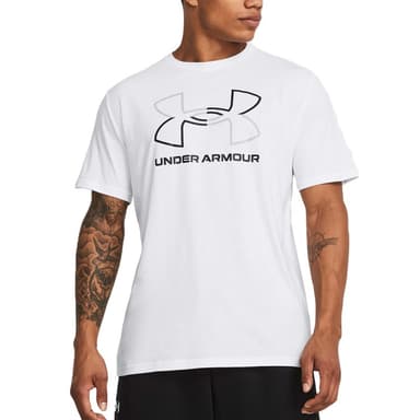 Футболка мужская Under Armour UA GL FOUNDATION UPDATE SS белая 1382915-100