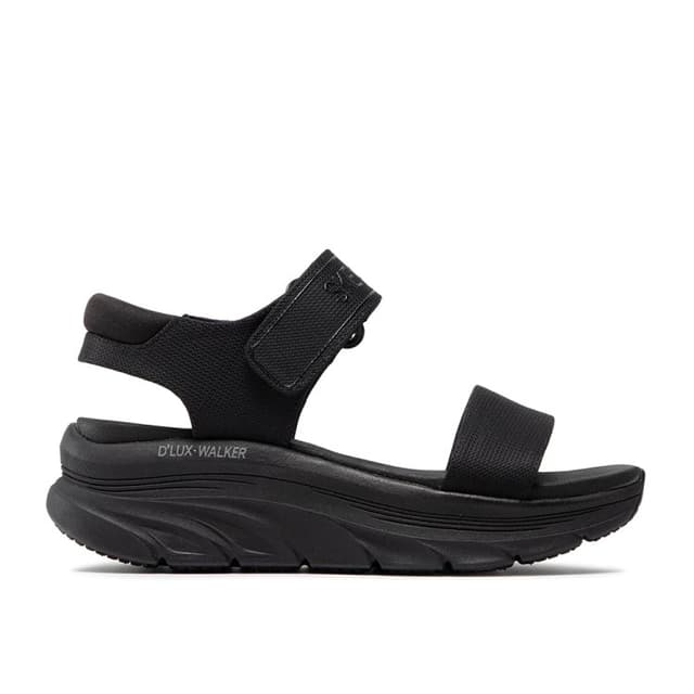 Сандалии женские Skechers D'Lux Walker - New Block черные 119226 BBK