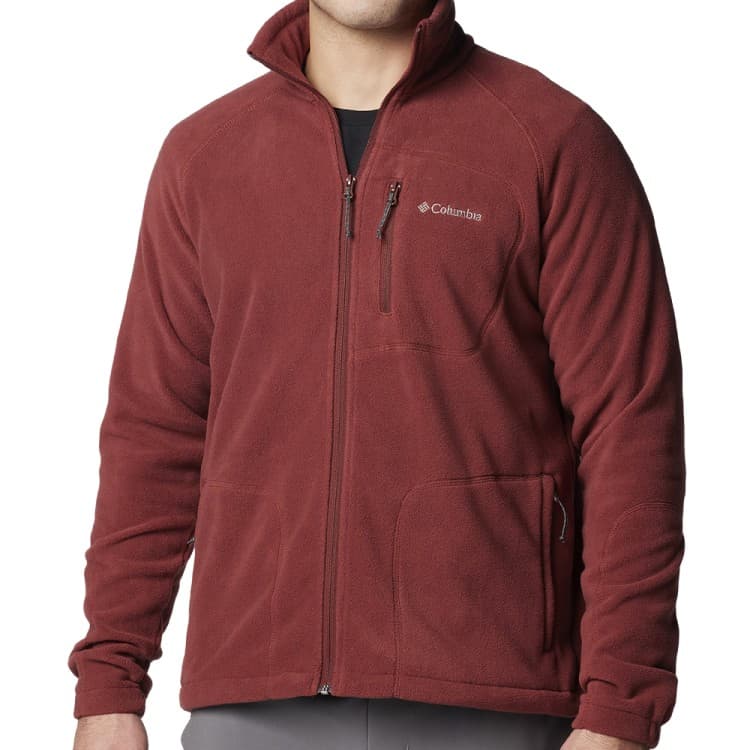 Толстовка чоловіча Columbia Fast Trek™ II Full Zip Fleece червона 1420421-681