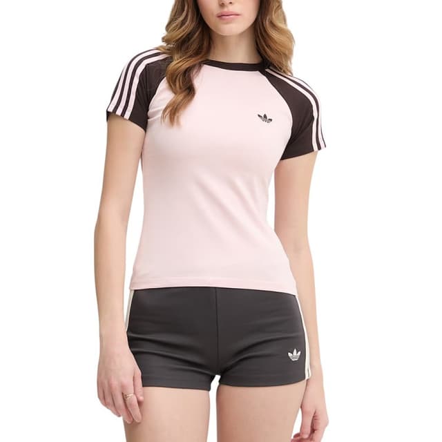Футболка женская Adidas SST TEE розовая KD3800