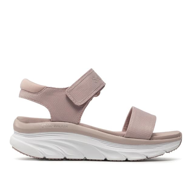 Сандалии женские Skechers D'Lux Walker - New Block розовые 119226 BLSH