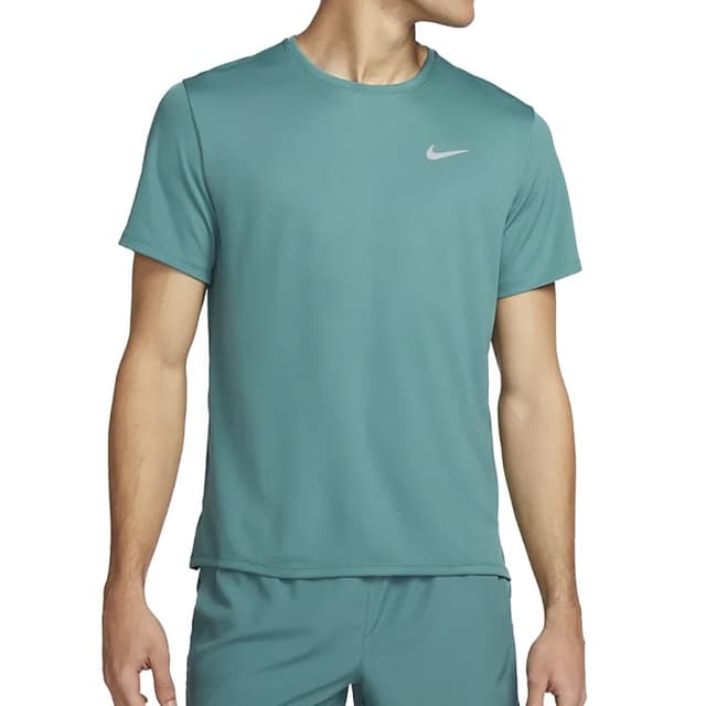 Футболка мужская Nike M NK DF UV MILER SS голубая DV9315-379