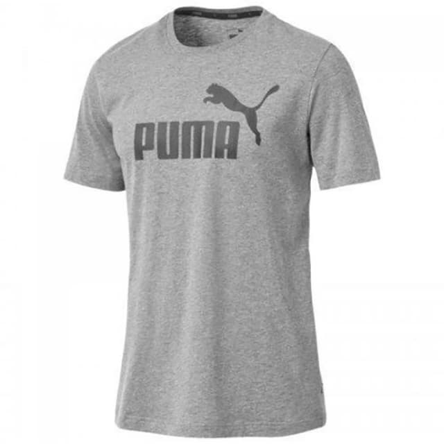 Футболка мужская Puma ESSENTIALS TEE серая 85174003