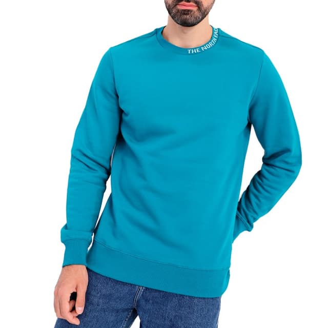 Свитшот мужской The North Face M ZUMU CREW голубой NF0A5ILH2W91