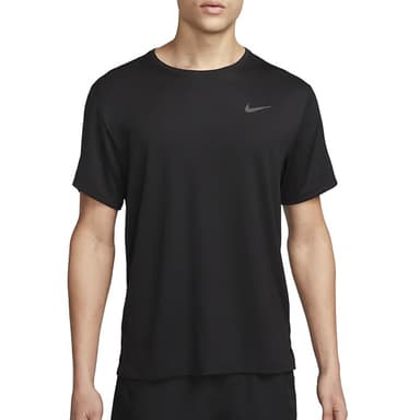 Футболка чоловіча Nike M NK DF UV MILER SS чорна DV9315-010