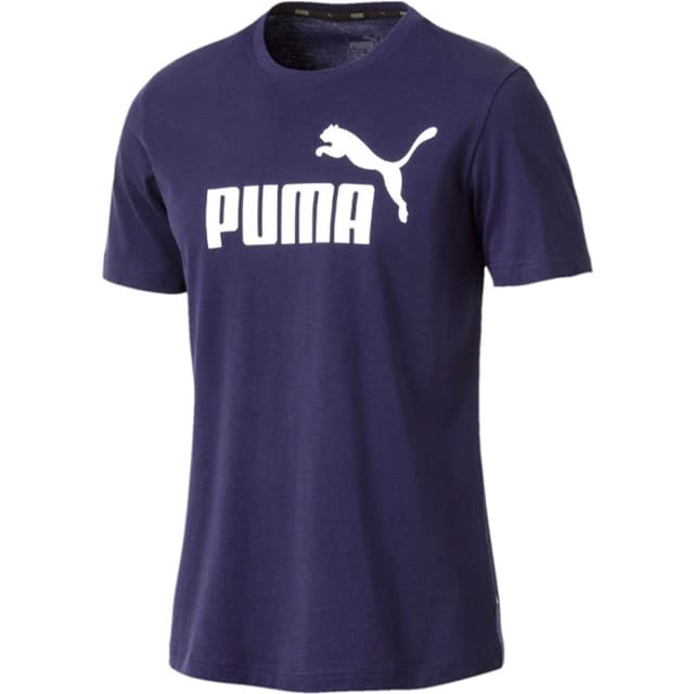 Футболка мужская Puma ESSENTIALS TEE синяя 85174006