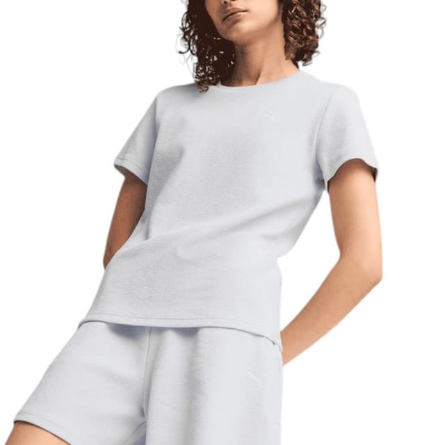 Футболка женская Puma HER Tee голубая 68505347