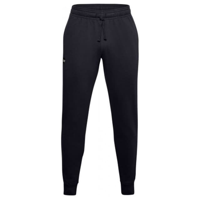 Брюки мужские Under Armour Ua Rival Fleece Jogger черные 1357128-001
