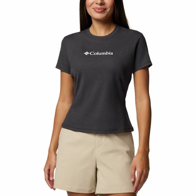Футболка женская Columbia Columbia Move™ SS Tee черная 2103691-011
