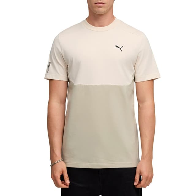 Футболка мужская Puma TECH Tee молочная 69218087