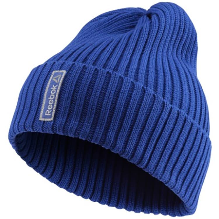 Шапка Reebok SE LOGO BEANIE синяя BQ1181