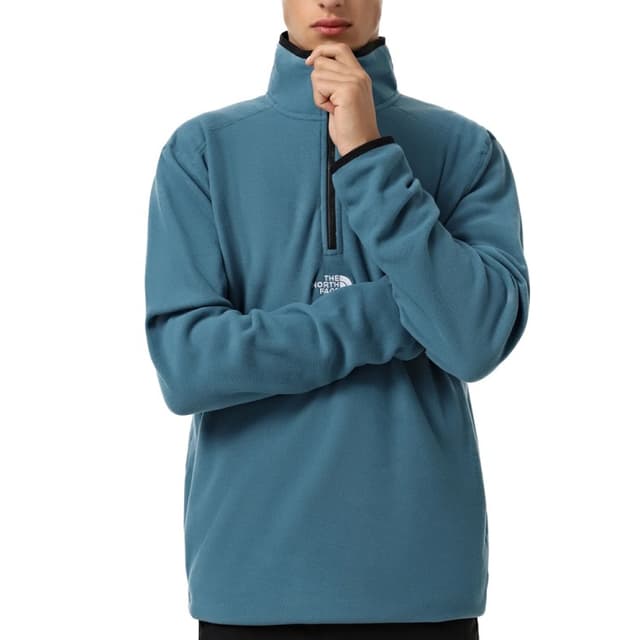 Толстовка мужская The North GLACIER ? ZIP - EMBROIDERED LOGO синяя NF0A83I3Q311