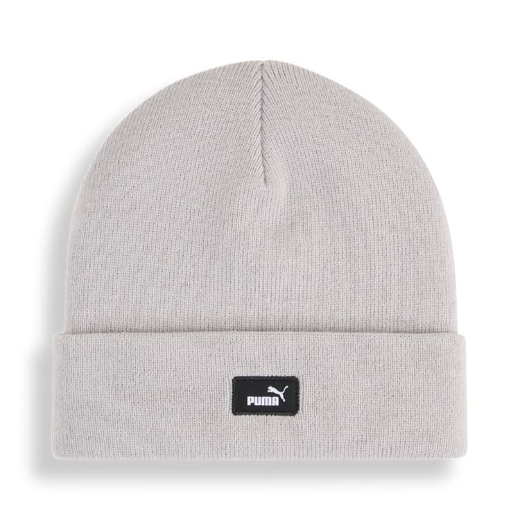 Шапка Puma ESS Mid Crown Beanie серая 02640005