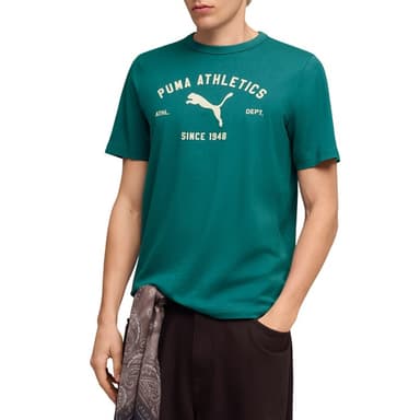 Футболка чоловіча Puma CLASS Graphic Tee зелена 69222641
