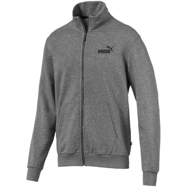 Толстовка чоловіча Puma ESSENTIALS TRACK JACKET сіра 85177103
