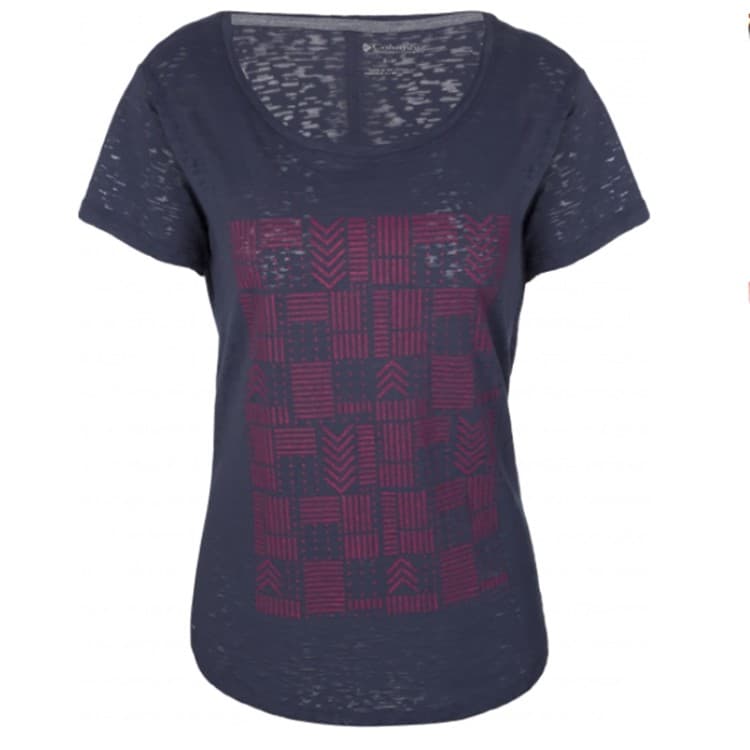 Футболка жіноча Columbia Elevated™ II Tee темно-синя 1772251-592