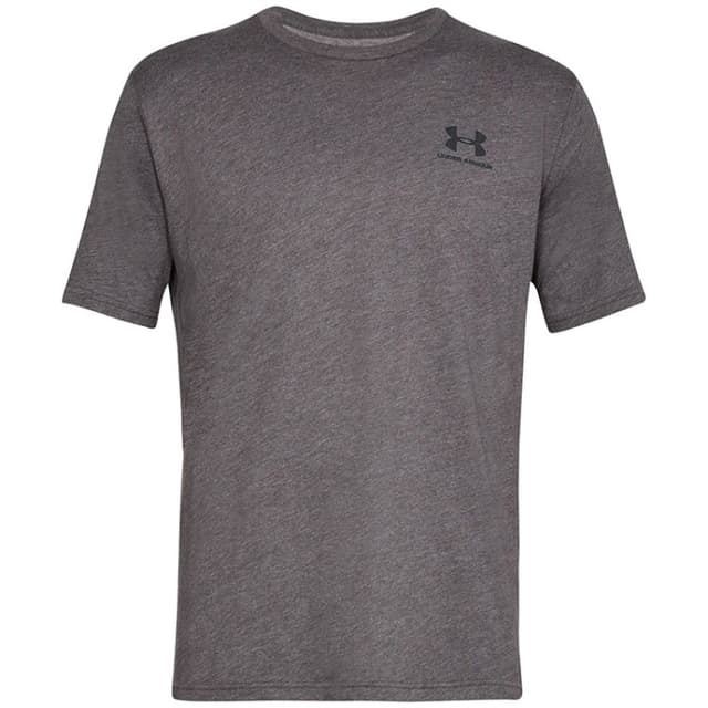 Футболка мужская Under Armour SPORTSTYLE LEFT CHEST SS серая 1326799-019