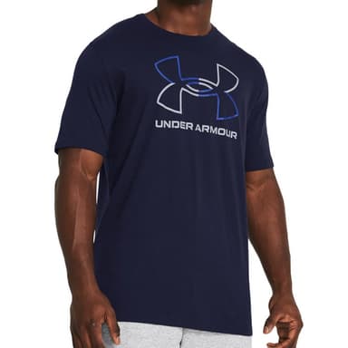 Футболка чоловіча Under Armour UA GL FOUNDATION UPDATE SS синя 1382915-410