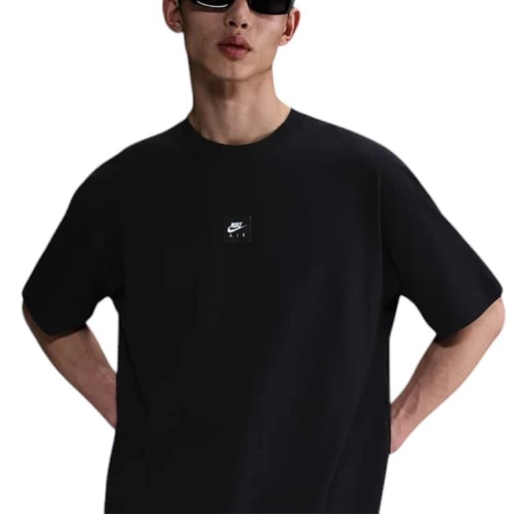 Футболка чоловіча Nike M NSW TEE M90 NK AIR SSNL SU25 чорна HJ0726-010