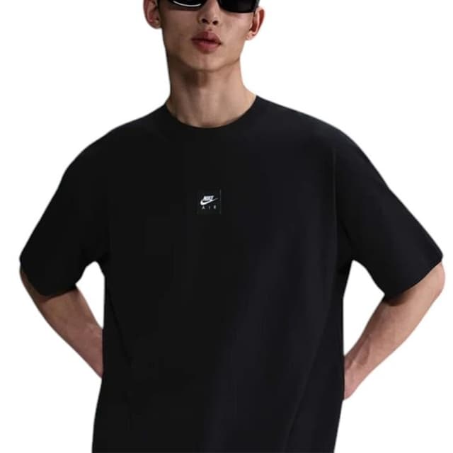 Футболка чоловіча Nike M NSW TEE M90 NK AIR SSNL SU25 чорна HJ0726-010