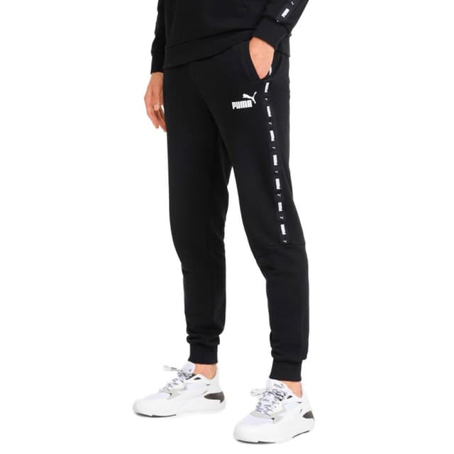 Штани чоловічі Puma Ess+ Tape Sweatpants Tr чорні 84738801