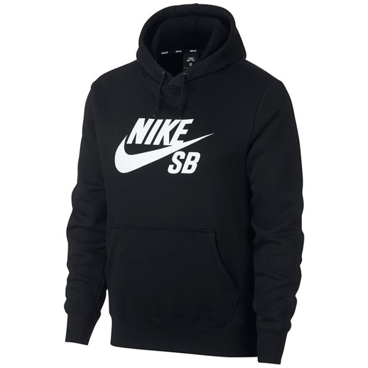Толстовка мужская Nike SB Icon Essential черная AJ9733-010