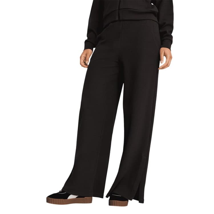 Брюки женские Puma HER High-Waist Straight Pant черные 68506101