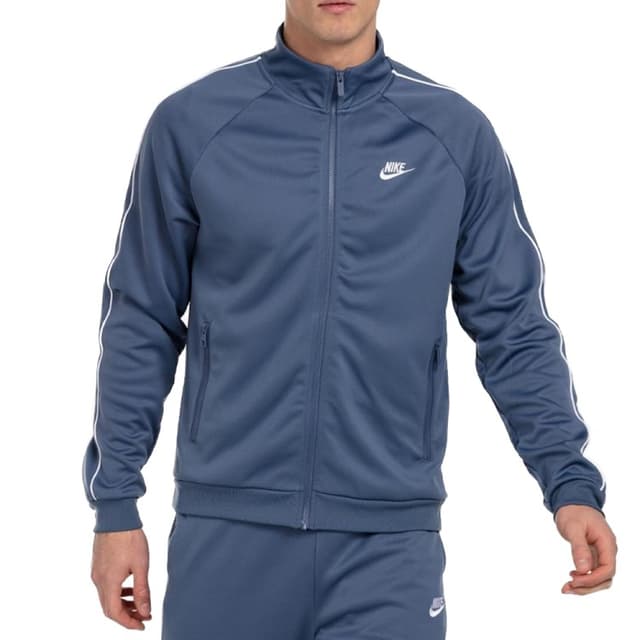 Толстовка чоловіча Nike M NK CLUB PK FZ JKT графiтова DX0670-491