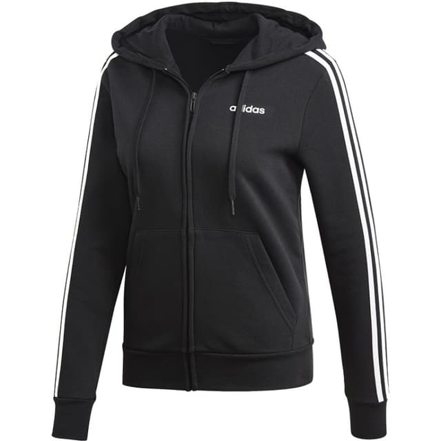 Толстовка жіноча Adidas Essentials 3-Stripes чорна DP2412 