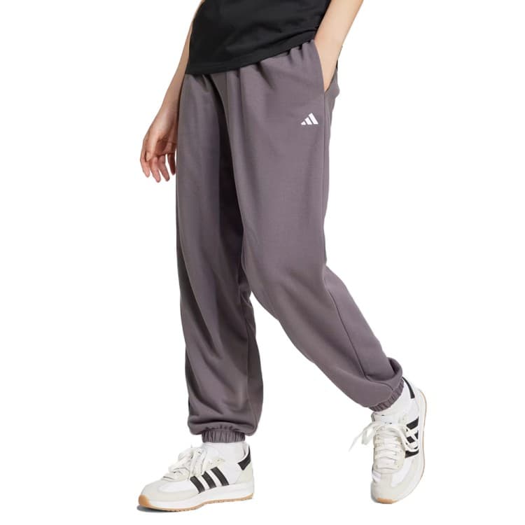 Брюки женские Adidas W SL FT CF PT серые JC5693
