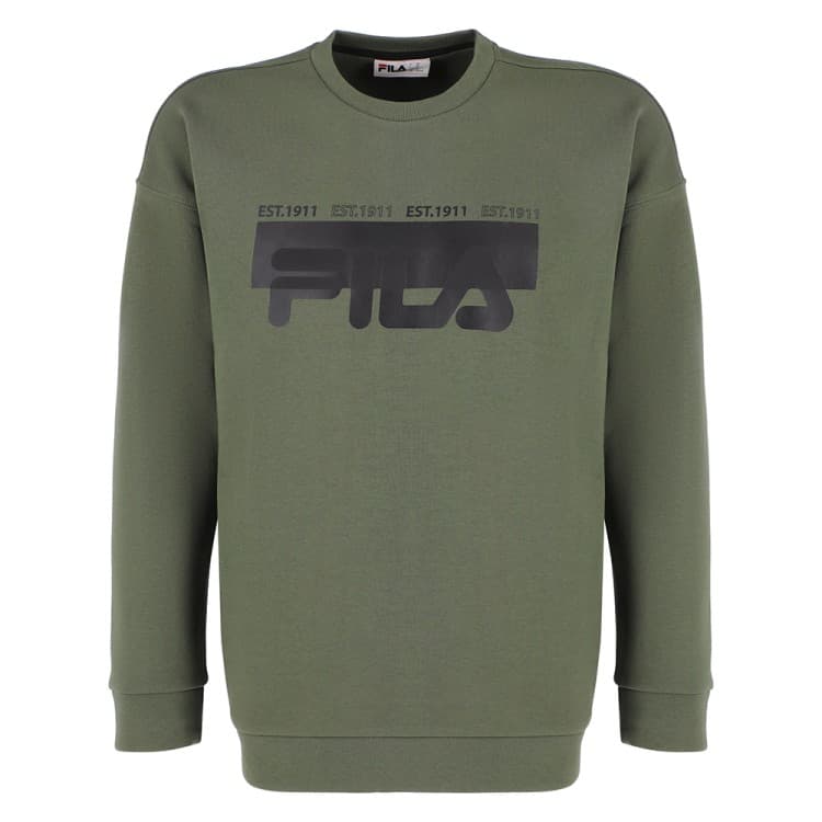 Толстовка чоловіча Fila хакі 110556-G4