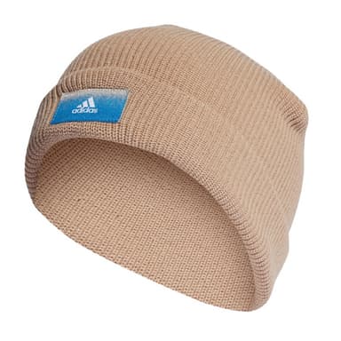 Шапка Adidas ESS BEANIE CUFF бежевая II3520