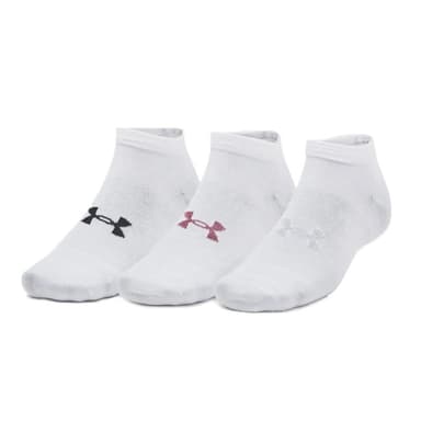Шкарпетки  Under Armour UA Essential Low Cut 3pk білі 1382958-100