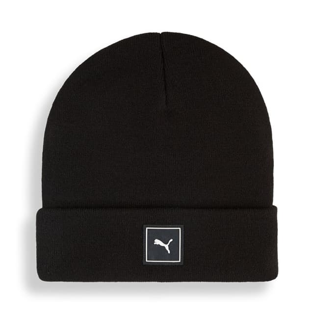 Шапка Puma WARDROBE ESS High Crown Beanie черная 02640901