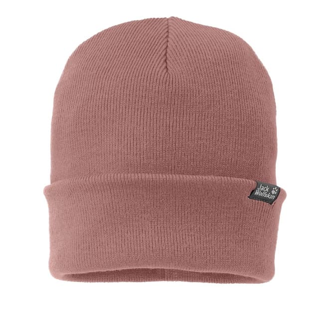 Шапка унісекс Jack Wolfskin RIB HAT рожева 1903891-3068