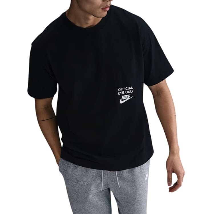 Футболка чоловіча Nike U NSW TEE M90 OC REMIX чорна HJ0774-010