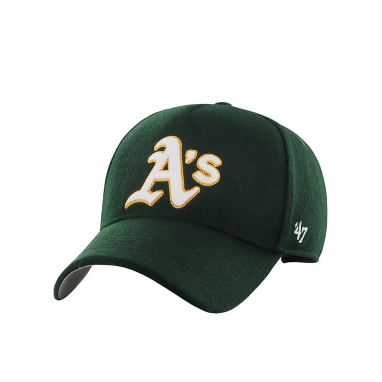 Бейсболка 47 Brand OAKLAND ATHLETICS CHAIN STITCH зелена CHSMD18WIS-DG