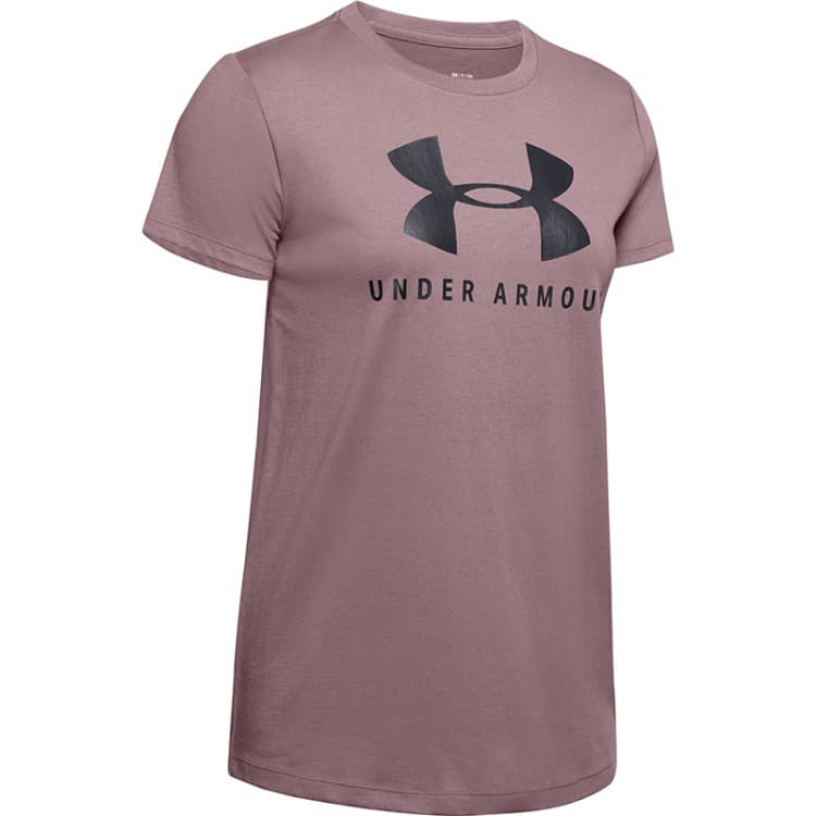 Футболка жіноча Under Armour SPORTSTYLE CLASSIC CREW фіолетова 1346844-662