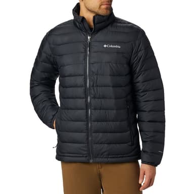 Куртка мужская Columbia Powder Lite Jacket черная 1698001-012