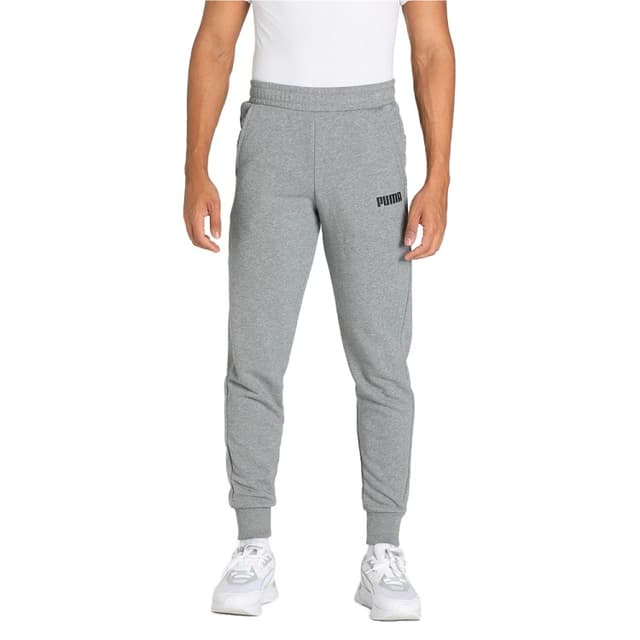 Брюки мужские Puma ESS PUMA Pants TR cl M серые 84723402