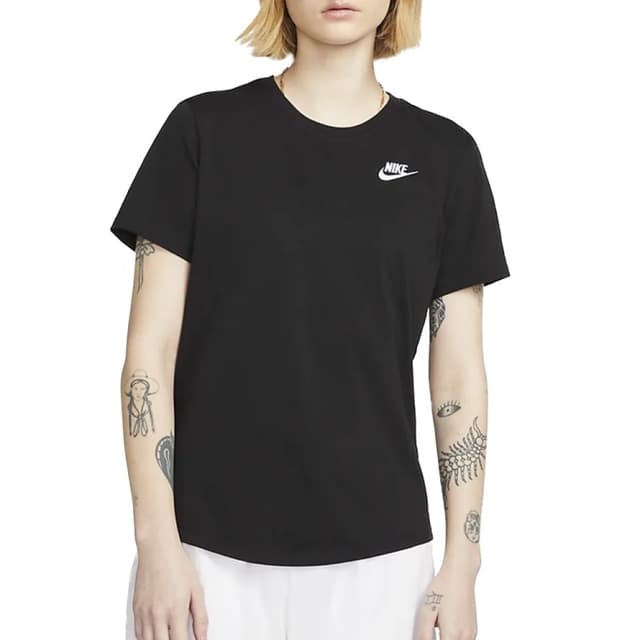 Футболка женская Nike W NSW TEE CLUB черная DX7902-010