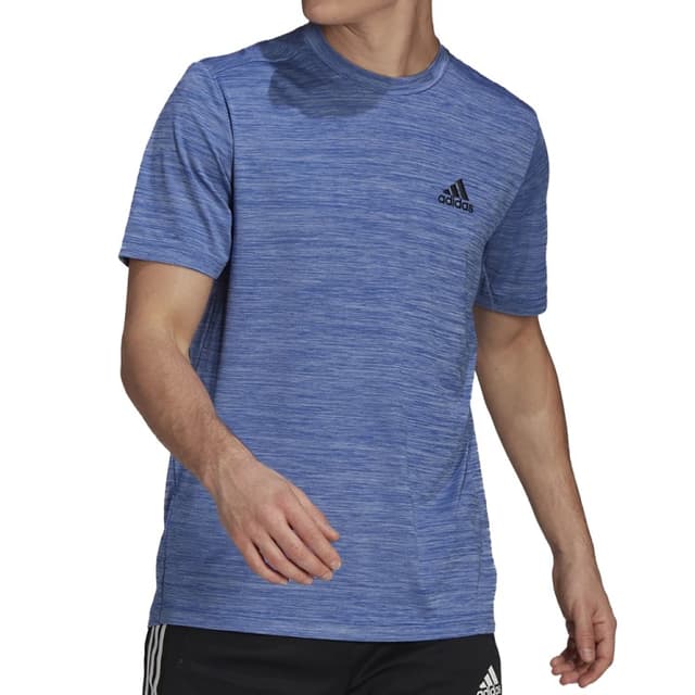 Футболка мужская Adidas M Ht El Tee голубая GM2139
