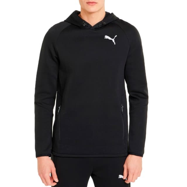 Толстовка чоловіча Puma Evostripe Hoodie чорна 84740001